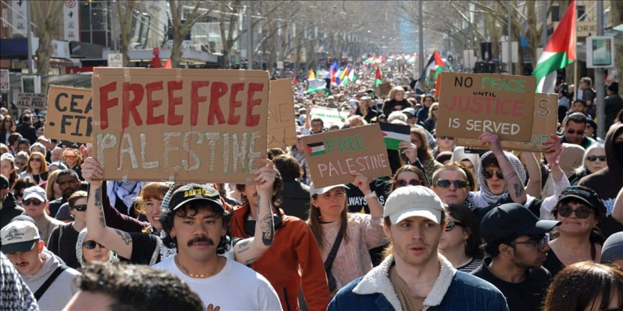 avustralyada israilin soykirimina karsi protestolar 100 haftasina ulasti 9MNMA1V6