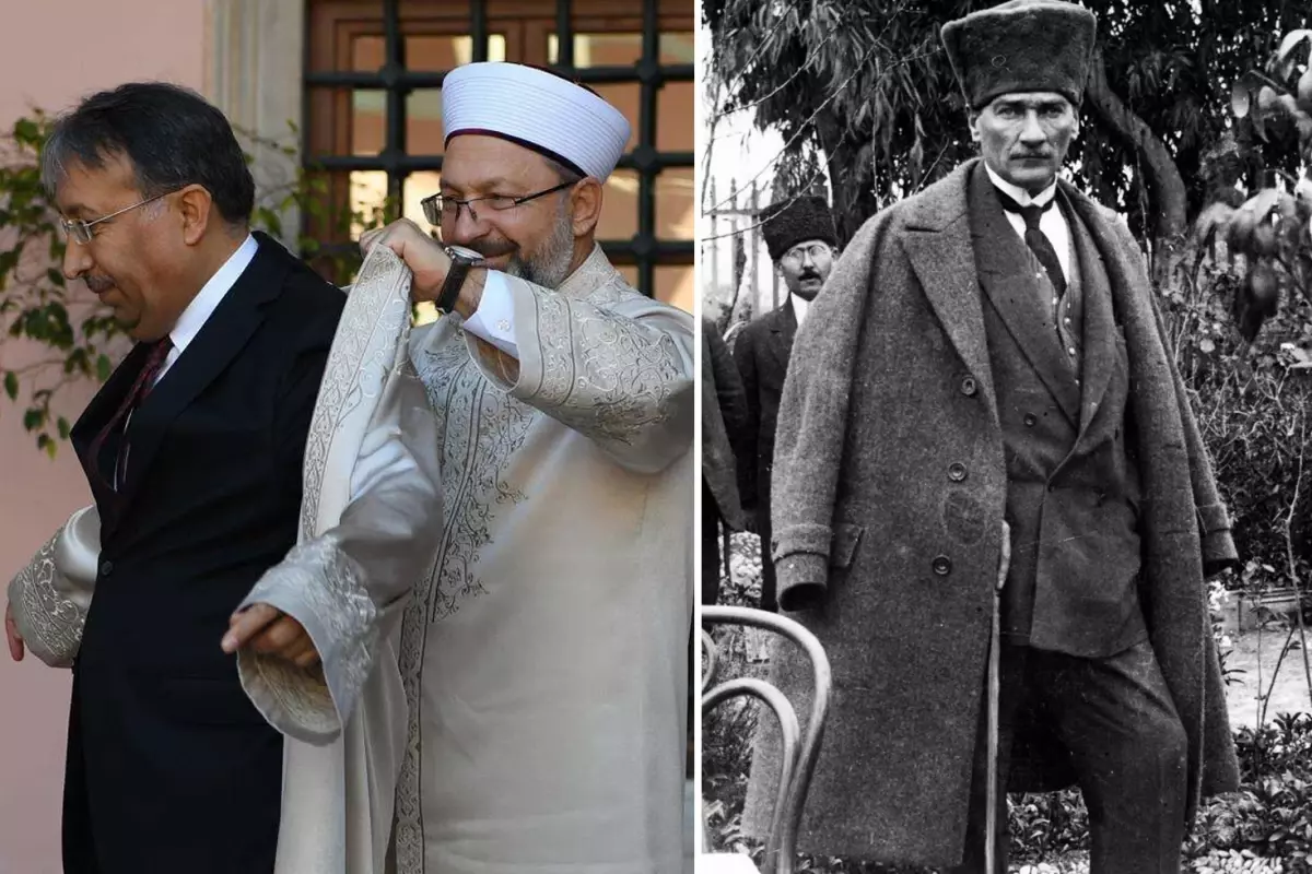 yeni diyanet isleri baskani safi arpagusun cvsinde dikkat ceken ataturk detayi 2mL4n3Dm