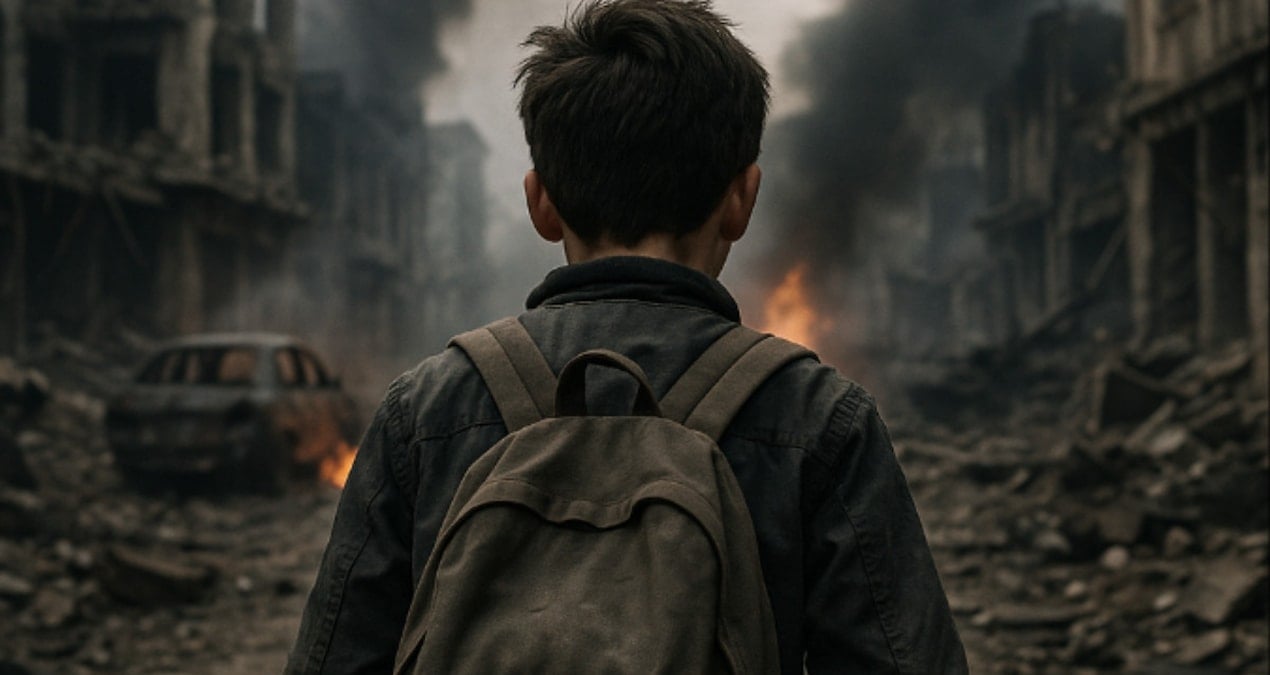 13 yasindaki cocuk kendini oyuna kaptirdi 9 kilometre yuruyerek savastaki ulkeye gitti s5BvqB2z.jpg