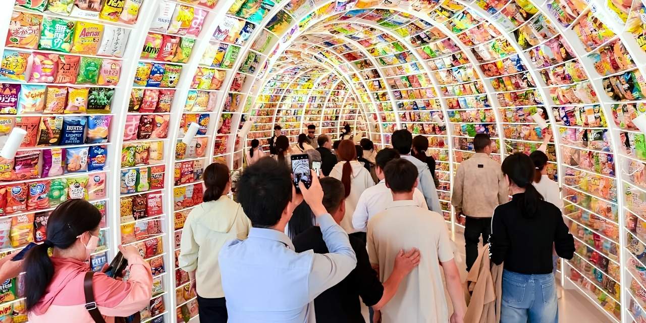 Atıştırmalık Tutkunlarının Cenneti: 70 Ülkeden 35 Binden Fazla Ürün Sunan Dev Mağaza