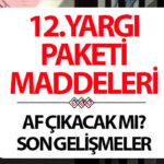 12yargi paketi yururluge girdi mi son dakika 12 yargi paketi ne zaman resmi FmPgfSYd